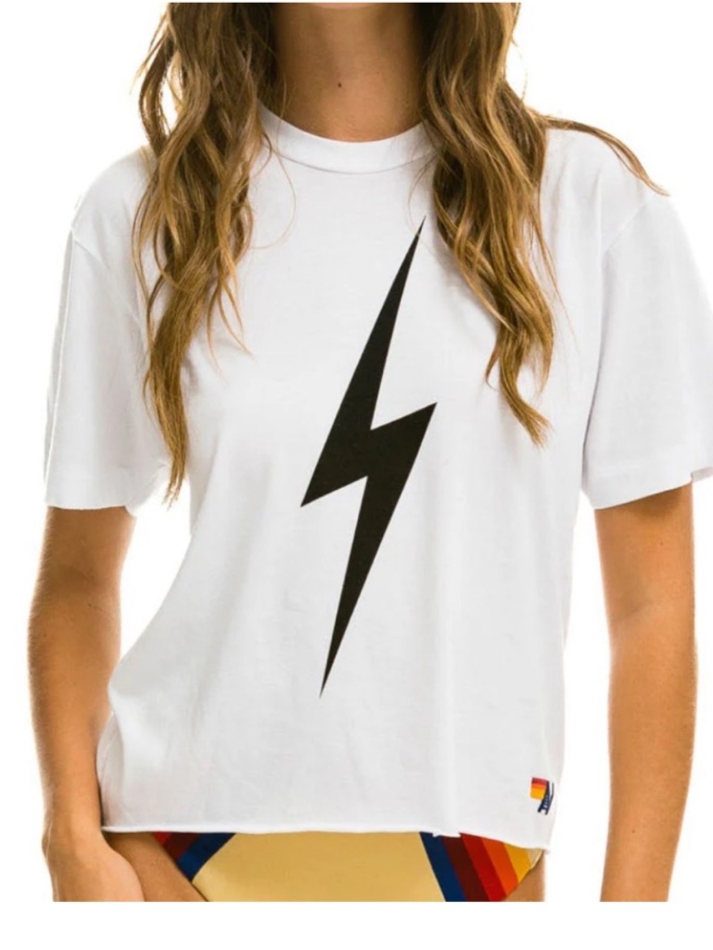 Aviator Nation Bolt Boyfriend Tee